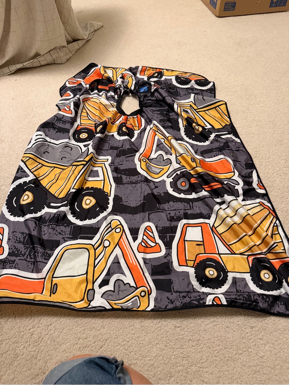 Boys hair cutting cape